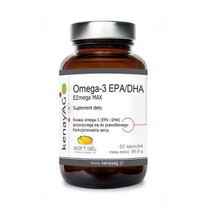 KENAY Omega-3 EPA/DHA  EZmega MAX (60 cápsulas) - Viking Supplements