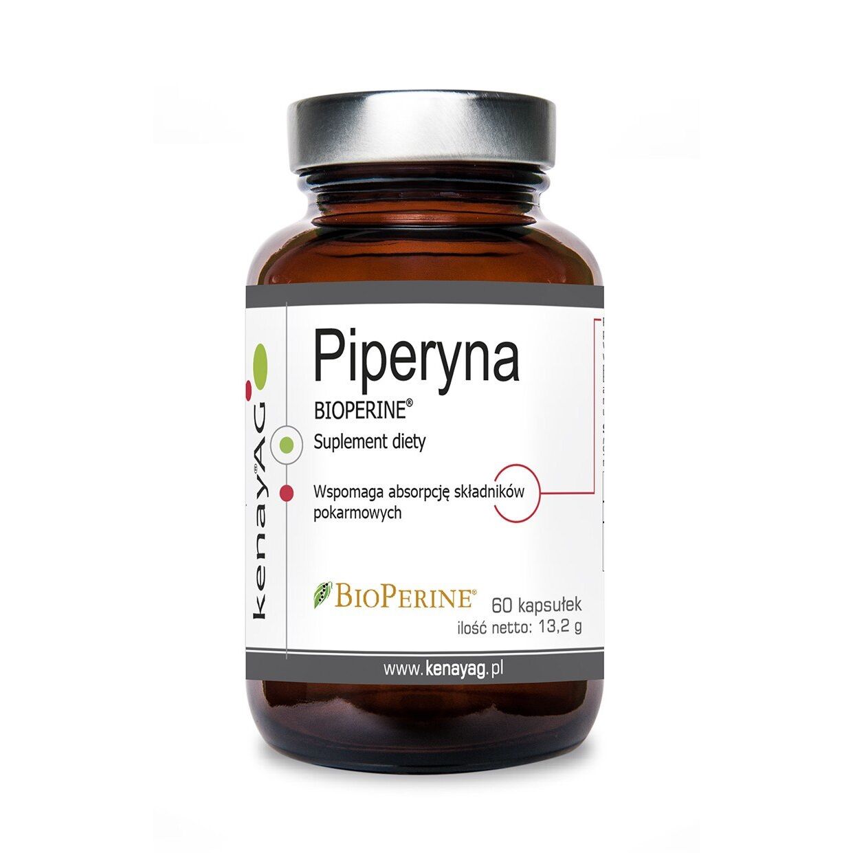 KENAY Piperina BIOPERINE - extrato de pimenta preta (60 cápsulas) - Viking Supplements