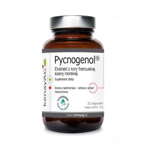 KENAY Pycnogenol – Extrato de casca de pinheiro marítimo francês (30 cápsulas) - Viking Supplements