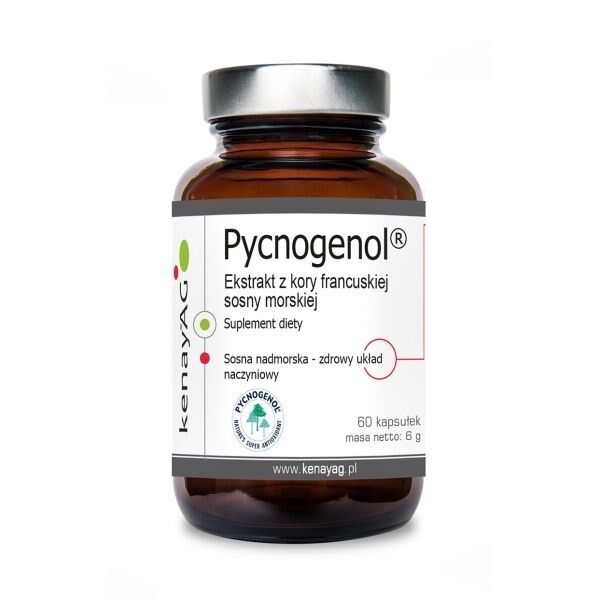 KENAY Pycnogenol – Extrato de casca de pinheiro marítimo francês (60 cápsulas) - Viking Supplements