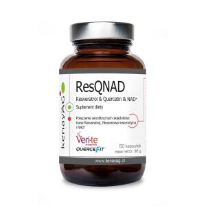 KENAY ResQNAD - Resveratrol, Quercetina e NAD+ (60 cápsulas) - Viking Supplements