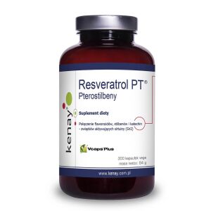 KENAY Resveratrol PTTM Pterostilbeno (300 cápsulas) - Viking Supplements