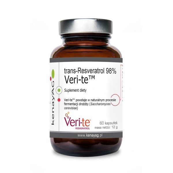KENAY Resveratrol Trans 98% Veri-te™ (60 cápsulas) - Viking Supplements