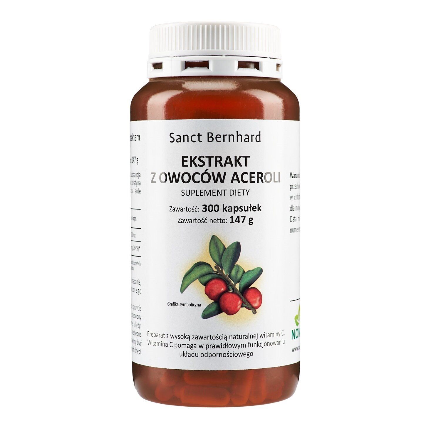 KRAUTERHAUS SANCT BERNHARD Acerola (300 caps) - Viking Supplements