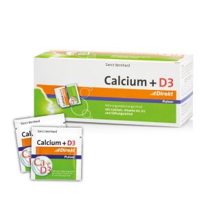 KRAUTERHAUS SANCT BERNHARD Cálcio + D3 em pó (60 unidades) - Viking Supplements
