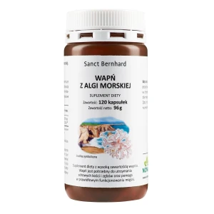 KRAUTERHAUS SANCT BERNHARD Cápsulas de Litotamnio com Cálcio (120 cápsulas) - Viking Supplements