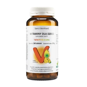 KRAUTERHAUS SANCT BERNHARD Vitamina para Crianças (240 comprimidos) - Viking Supplements
