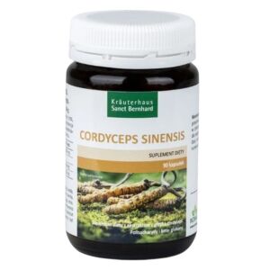 KRAUTERHAUS SANCT BERNHARD Extrato de cogumelo Cordyceps - Cordyceps sinensis (90 cápsulas) - Viking Supplements