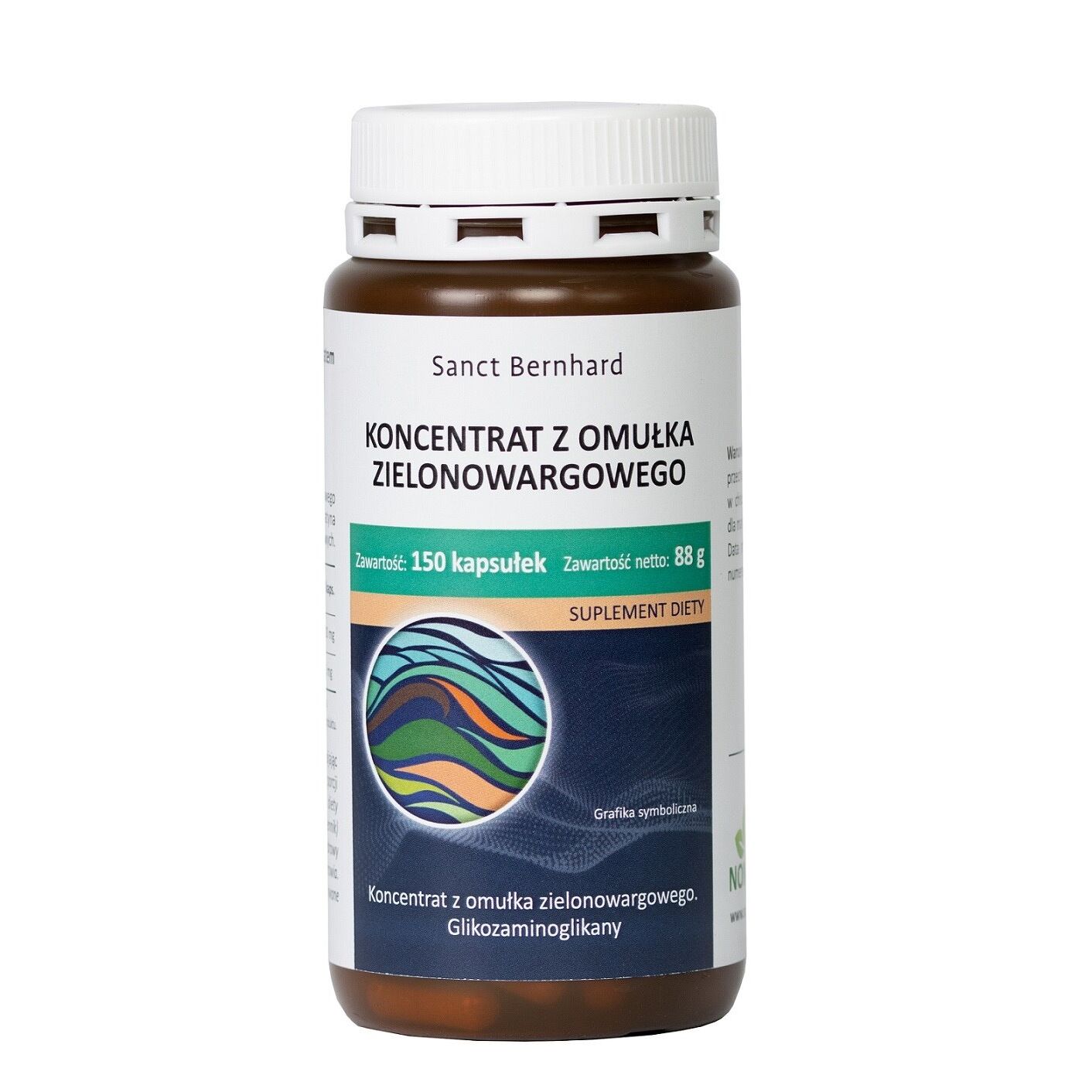 KRAUTERHAUS SANCT BERNHARD Green-lipped Mussel Capsules (150 caps) - Viking Supplements