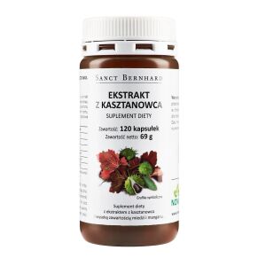 KRAUTERHAUS SANCT BERNHARD Horse Chestnut Vine Leaf (120 caps) - Viking Supplements