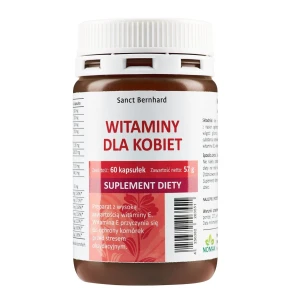 KRAUTERHAUS SANCT BERNHARD Cápsulas de vitaminas para mulheres (60 cápsulas) - Viking Supplements