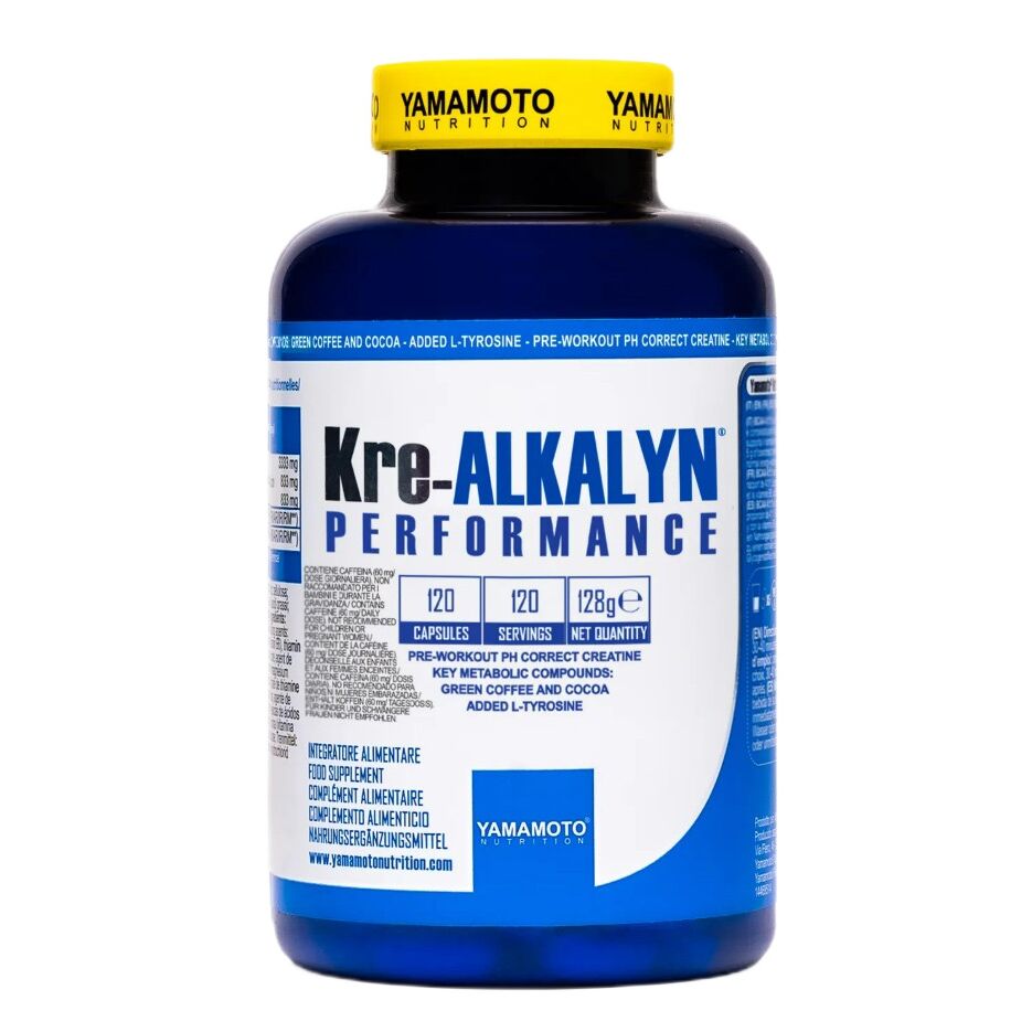 Yamamoto Nutrition - Kre-Alkalyn Performance + 120 kapsler