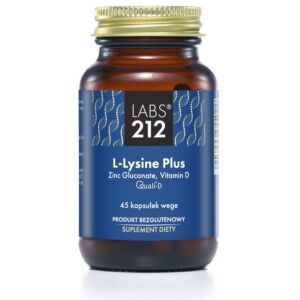 LABS212 L-Lisina PLUS (45 cápsulas) - Viking Supplements