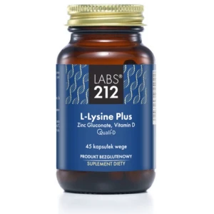 LABS212 L-Lisina PLUS (45 cápsulas) - Viking Supplements