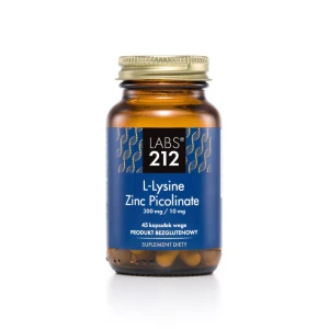 LABS212 Picolinato de L-lisina e zinco (45 cápsulas) - Viking Supplements