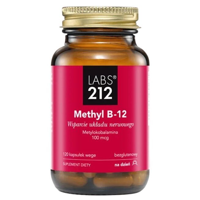 LABS212 Metil B-12 (120 cápsulas) - Viking Supplements