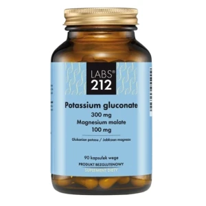 LABS212 Gluconato de potássio/malato de magnésio (90 cápsulas) - Viking Supplements