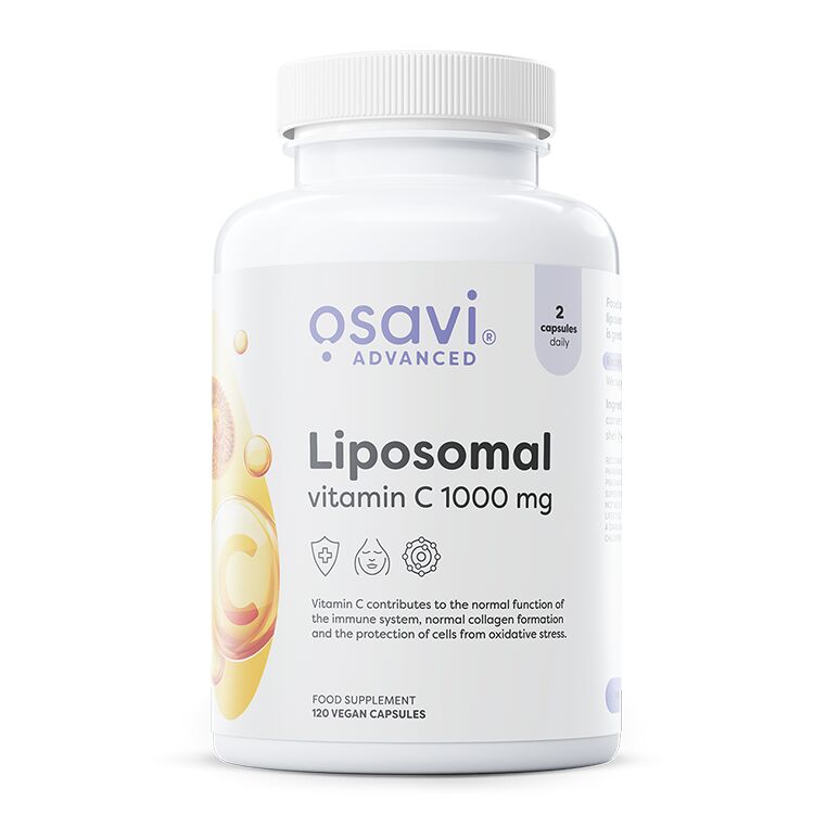 Liposomal Vitamin C, 1000 mg - 120 vegetabilske kapsler