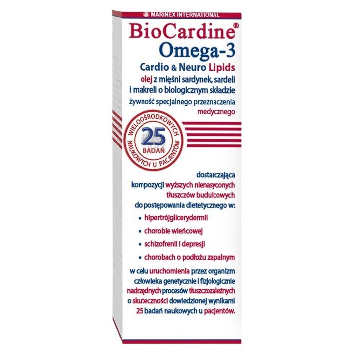 MARINEX BioCardine Omega-3 Cardio & Neuro Lipids (200 ml) - Viking Supplements
