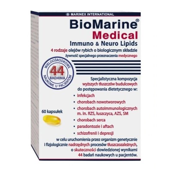 MARINEX BioMarine Medical Immuno & Neuro Lipids (60 cápsulas) - Viking Supplements
