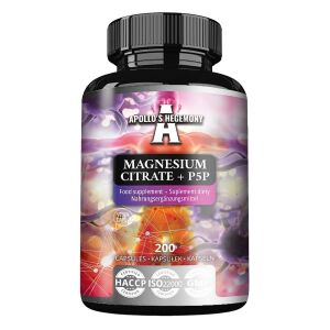 Magnesium Citrate + P5P - 200 caps - Viking Supplements