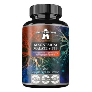 Magnesium Malate + P5P - 200 caps - Viking Supplements