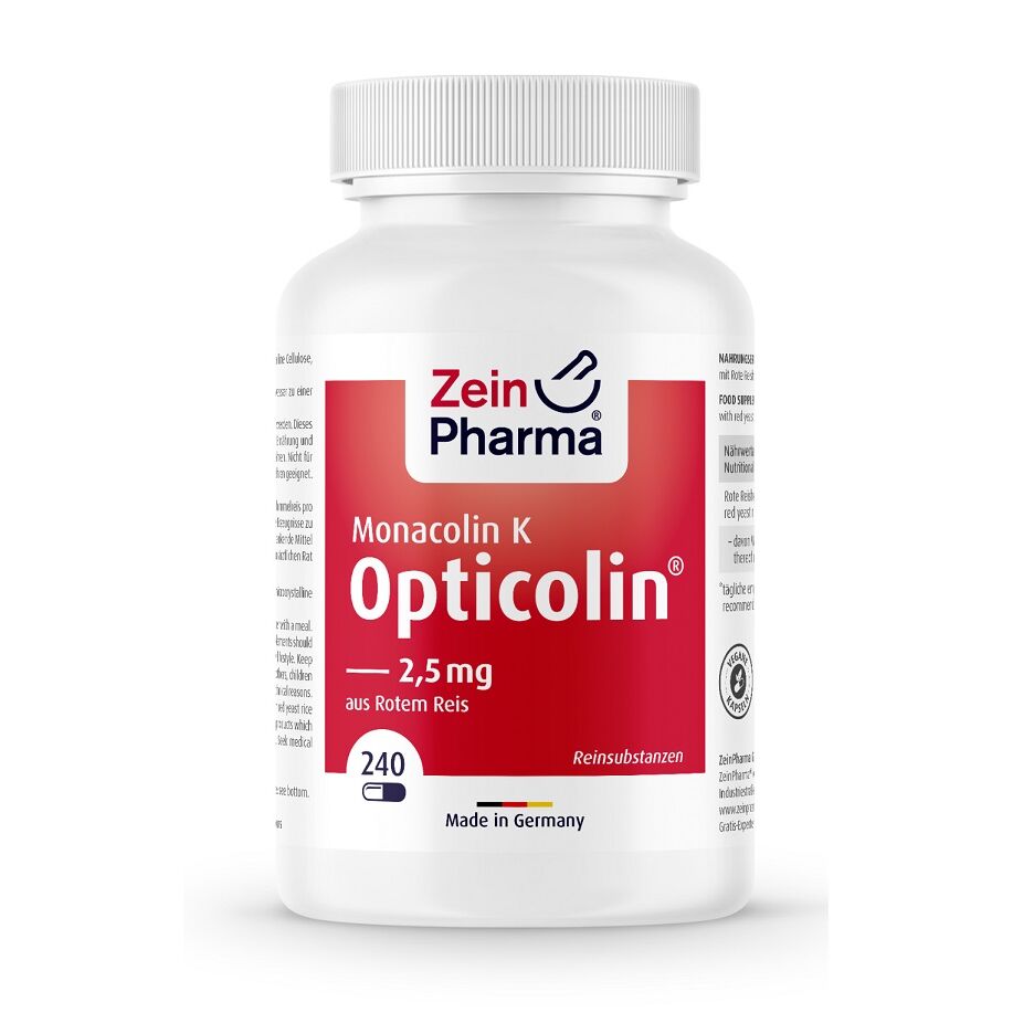 Monacolina K Opticolin - 240 cápsulas - Viking Supplements