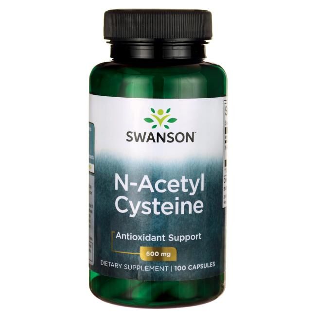 Swanson - N-Acetyl Cysteine, 600mg - 100 caps