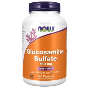 NOW FOODS Sulfato de Glucosamina 750 mg (240 cápsulas) - Viking Supplements