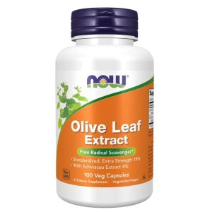 NOW FOODS Extrato de Folha de Oliveira (100 cáps.) - Viking Supplements