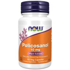 NOW FOODS Policosanol 10 mg (90 cápsulas vegetais) - Viking Supplements