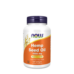 NOW Hemp Seed Oil 1000 mg (120 Softgels) - Viking Supplements