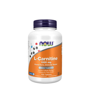 NOW L-Carnitine 1000 mg  (100 Tablets) - Viking Supplements