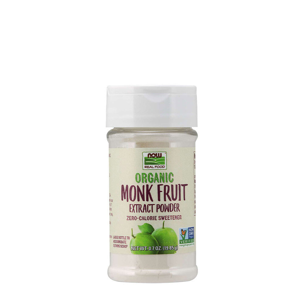 NOW Foods – Økologisk Monk Fruit Ekstrakt Pulver 19,85 g