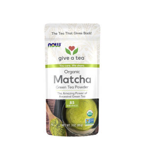 NOW Organic Matcha Green Tea Powder (3 Oz.) - Nuvalia