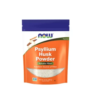 NOW Pó de casca de psyllium (680 g) - Viking Supplements