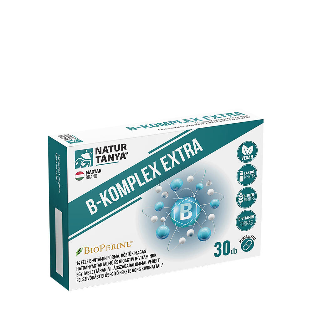 Natur Tanya B Complex Extra (30 comprimidos) - Viking Supplements