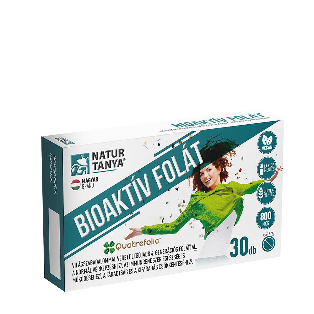 Natur Tanya - Bioaktivt folat 30 tabletter