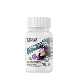 Natur Tanya - Sementes de Uva Orgânicas e Ginkgo Biloba (70 comprimidos) - Viking Supplements