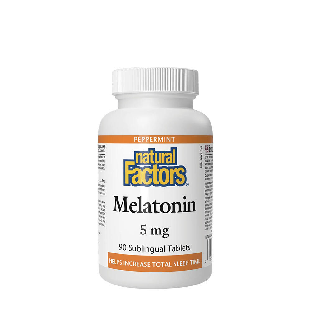 Natural Factors Melatonina 5 mg (90 comprimidos)