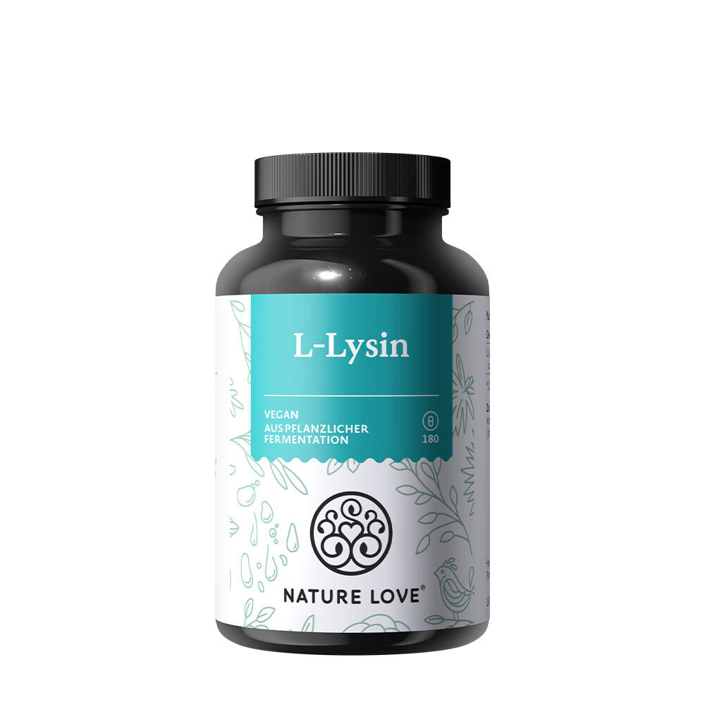 Nature Love L-Lisina (180 cápsulas) - Viking Supplements