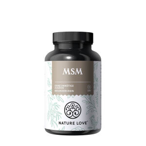 Nature Love MSM com Vitamina C (180 comprimidos) - Viking Supplements