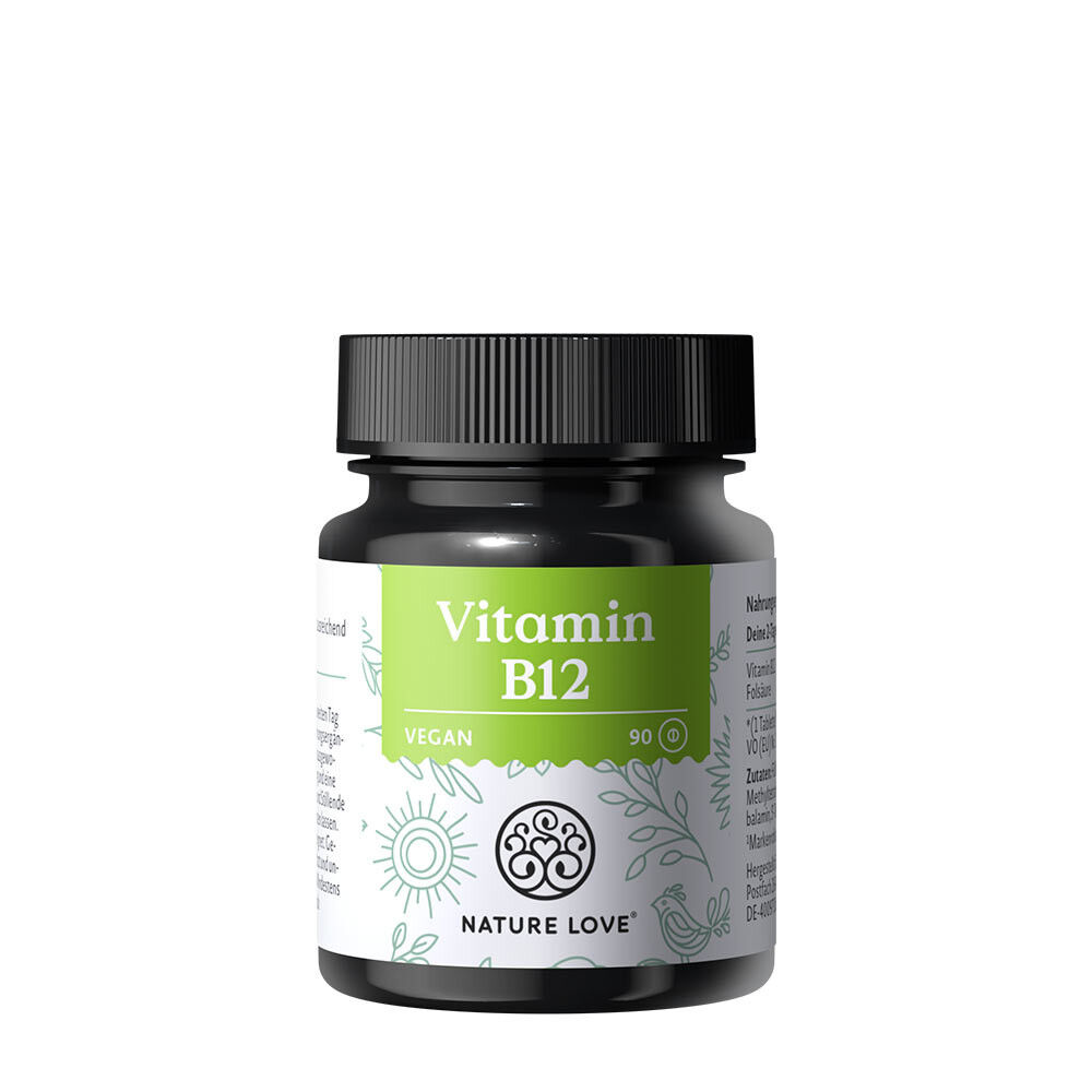 Nature Love Vitamina B12 (90 comprimidos vegetais) - Viking Supplements