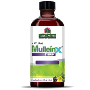 Xarope para a tosse Mullein-X da Nature's Answer, 4 oz (120 ml) - Viking Supplements
