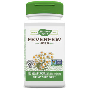 Nature's Way - Erva-matricária 380 mg, 180 cápsulas vegetais - Viking Supplements