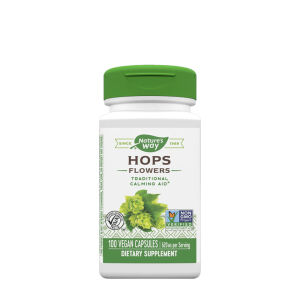 Natures Way Hops Flowers (100 Capsules) - Viking Supplements