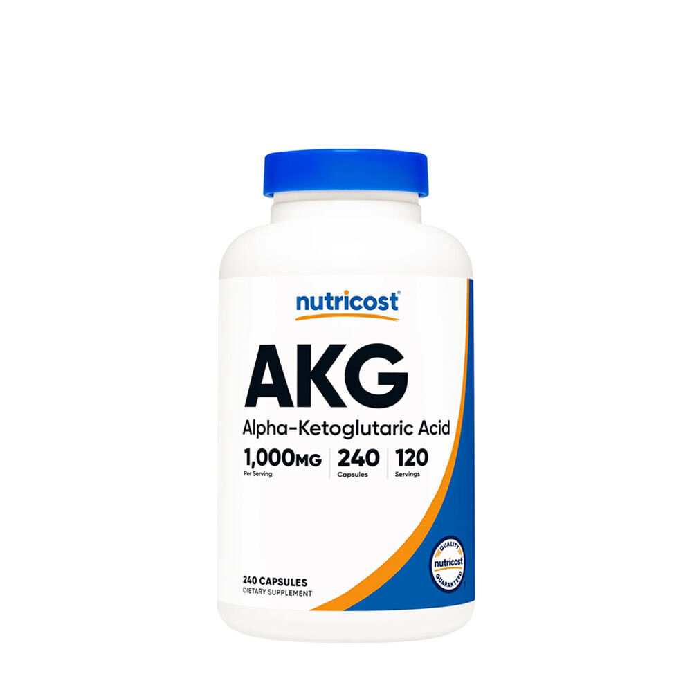 Nutricost AKG 1000 mg (240 Capsules) - Viking Supplements