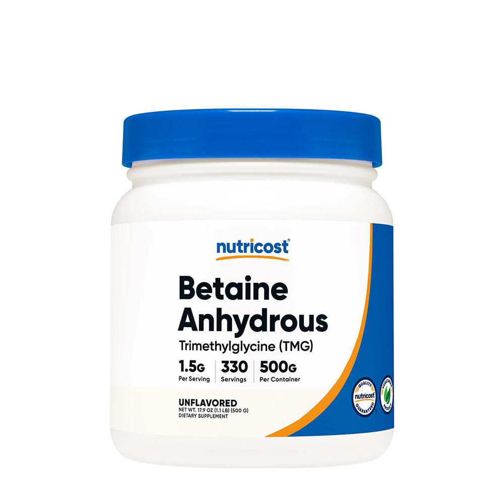 Nutricost Betaína Anidra (TMG) em Pó (500 g) - Viking Supplements
