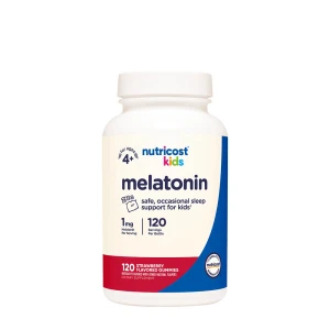Gomas de melatonina Nutricost Kids (120 gomas)