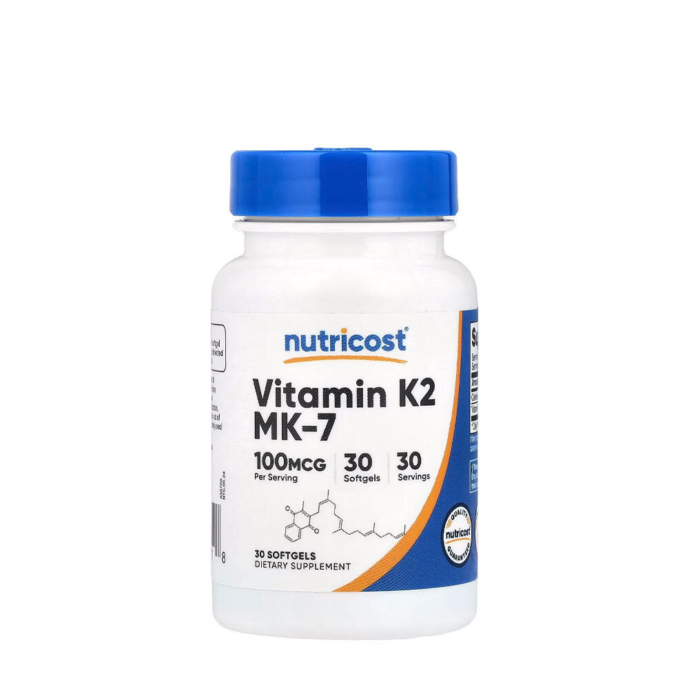 Vitamina K2 MK-7 da Nutricost (30 cápsulas moles) - Viking Supplements